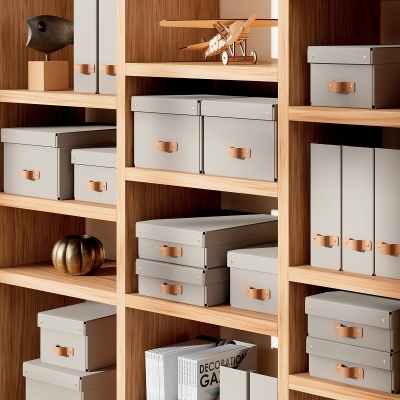 Set 2 bucati cutie de depozitare cu capac Leitz Puro, medie 17L